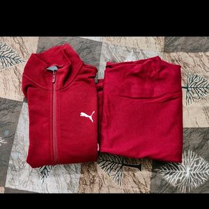 Hot Red Puma Set For Women