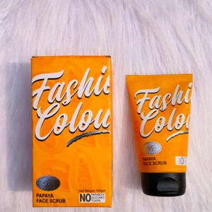 Fashion colour Face Scrub