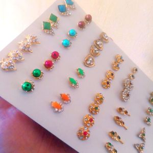 24pcs Earrings & Studs