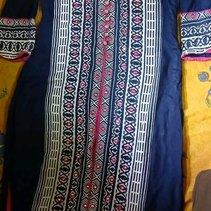 Navy blue Colour Kurti