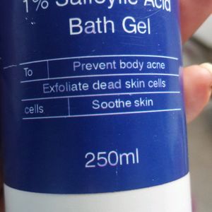 1% salicylic Acid Body Wash