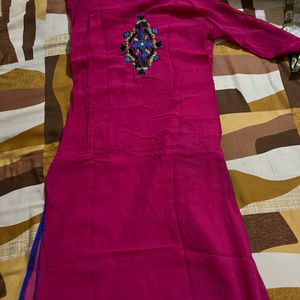 Pink Kurta For Women