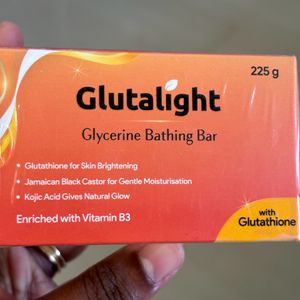 Sealed Glutalight Glutathion Glycerin Soap Whiteni