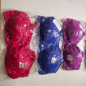 Six Patti Bra Random Color 1 Pice