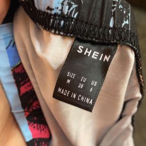 Price Drop - Shien Newspaper Print Sexy Shorts