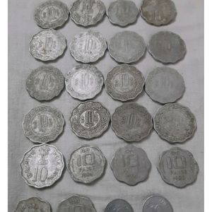 10 Paice Old 24 Coins