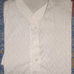 White Cotton Kurti