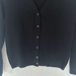 Korean Black Cardigan