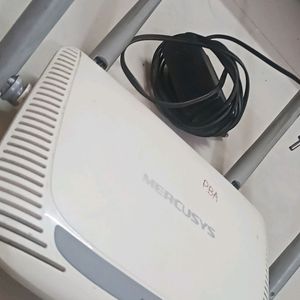 Mercury Wifi ROUTER with Adaptor Working