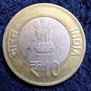 10 Rupee coins Gandhi Ji Return From SOUTH AFRICA