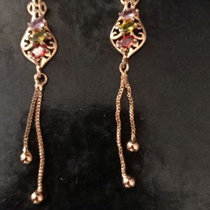 Rose Gold Plated Earrings