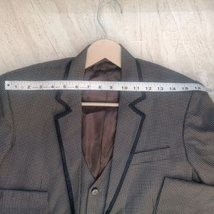 Coat+Pant+Waist Suite Men