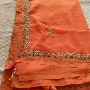 Lehenga Choli Fabric Duptta Unstitched