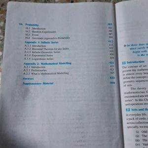 Class 11th Cbse Maths Ncert Book