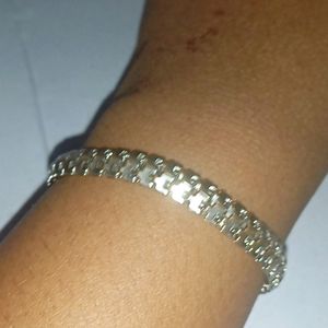 Silver Color Chain Model Bracelet