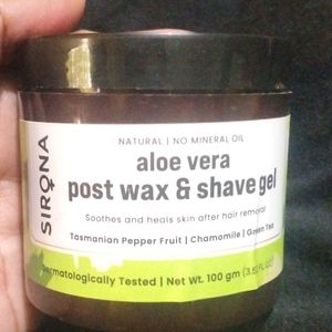 Aloe Vera Wax & Shaving Gel