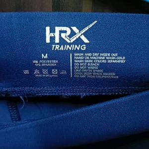 HRX Workout Tight Leggings Blue