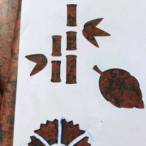 Stencil For Drawing And Mehndi Designs