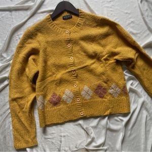 Yellow Cardigan