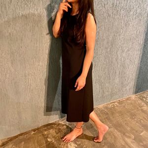 Black Backless maxi Dress