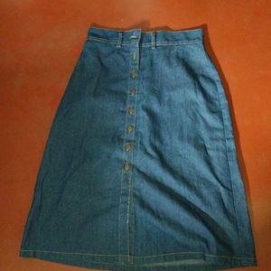 Denim Skirt