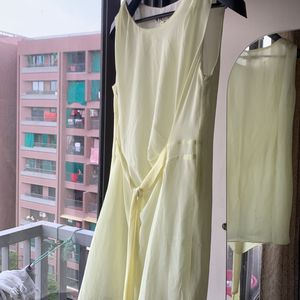 lemon yellow Party Dress