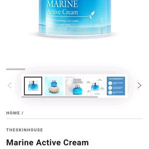 Korean Gel Moisturizer ~ Marine Active Cream