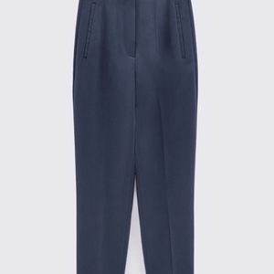 Zara High Waisted Pleated Pants