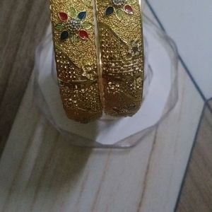 Gold Plated Bangles