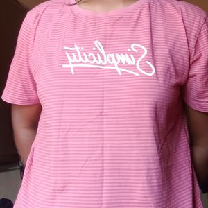 Pink Simplicity Tshirt