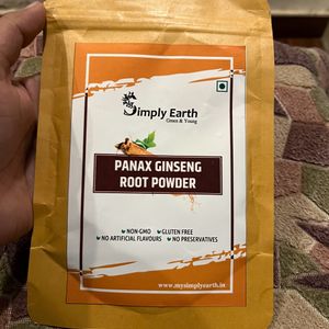 Selling  New Simply Earth Panax Ginseng Powder