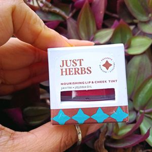 Just Herbs Lip And Cheek Tint - Pink Forever 06