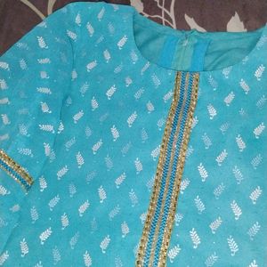 New Blue Kurta