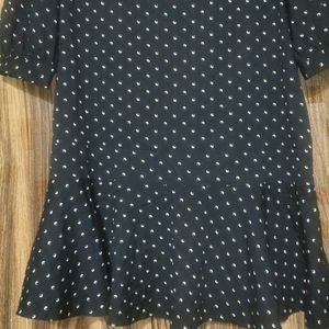 Vanilla Mini Black/White Dress