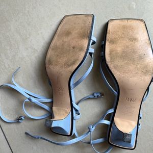 ZARA Blue Heel