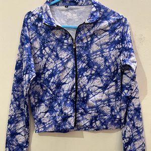 Full Sleeve Women Printed Jacket