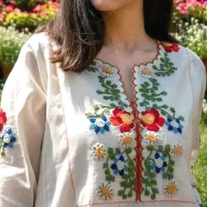 Embroidery Kurta & Pant Set