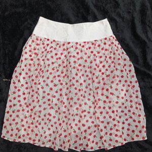 Apple Print Skirt🍎