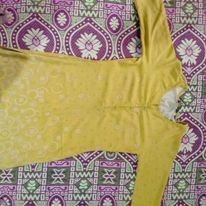 Yellow Kurti