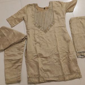 Golden Kurta Set