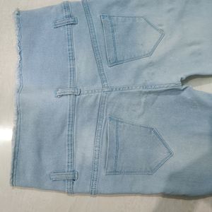 High Waisted Skinny Denim Jeans