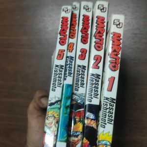 Naruto Manga 1. To 5