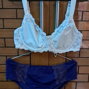 Combo Of Five Imported Fabric Bra N Panty