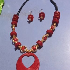 Modern Style Beads Necklace. Goa Neckpiece.