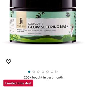 PILGRIM Spanish Squalane(Plant)Glow Sleeping Mask