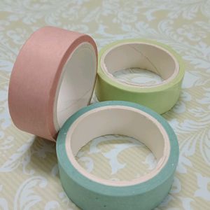 3 Pastel Washi Tapes 🩷💚🩵