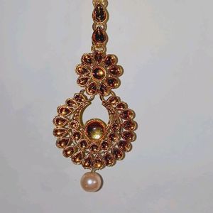 Rajasthani Jewellery with Maangtika