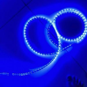 Waterproof Led Neon Light Blue Strip Mirror Decor