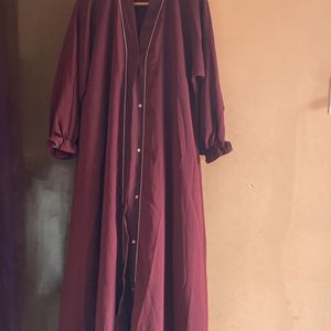 Marroon abaya daily wear