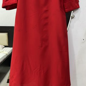 Red Libas Kurta